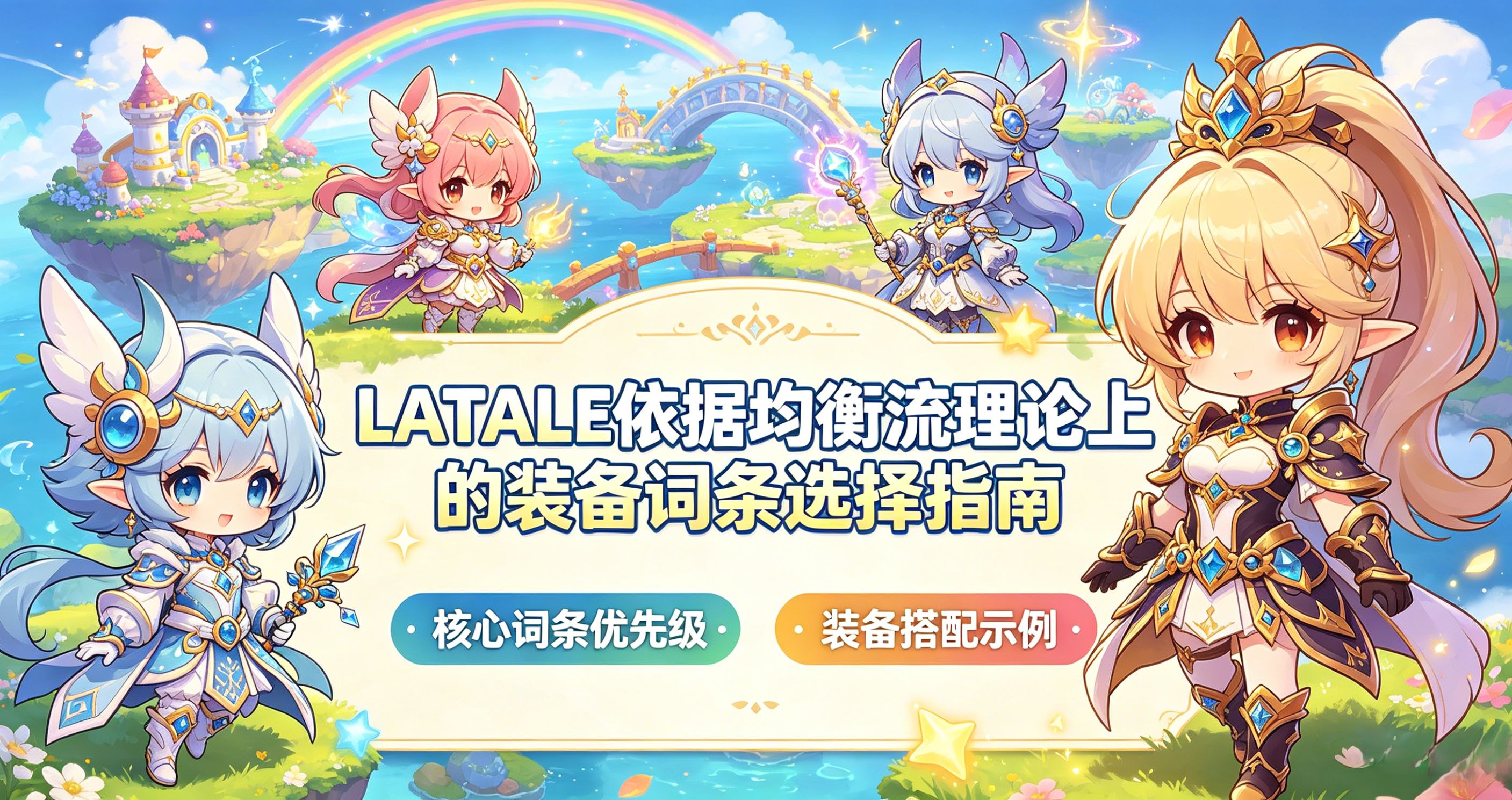 LATALE依据均衡流理论上的装备词条选择指南(仅个人观点参考)
